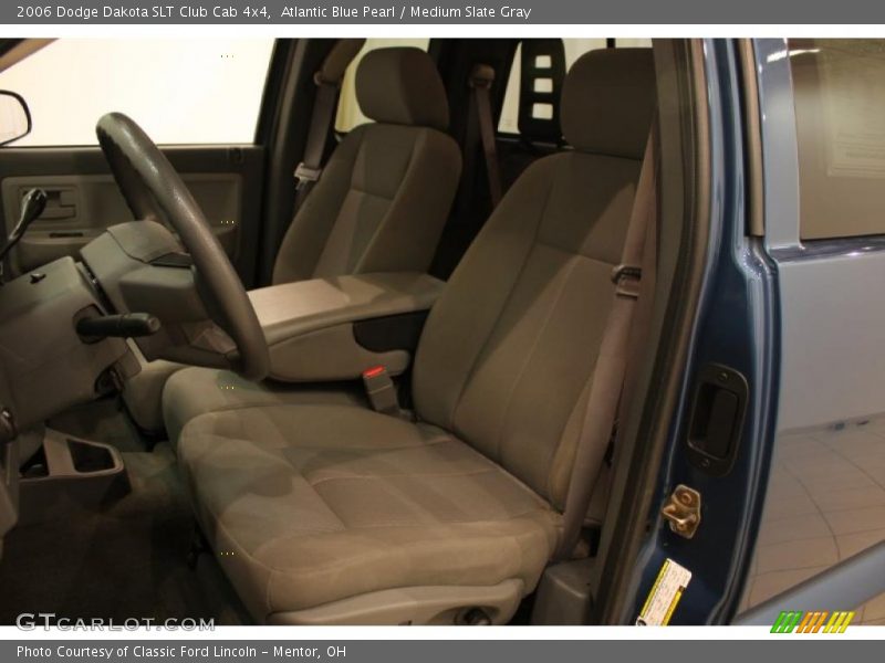 Atlantic Blue Pearl / Medium Slate Gray 2006 Dodge Dakota SLT Club Cab 4x4