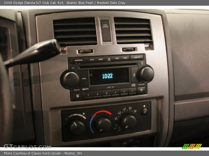 Atlantic Blue Pearl / Medium Slate Gray 2006 Dodge Dakota SLT Club Cab 4x4