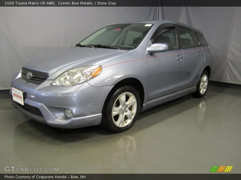 Cosmic Blue Metallic / Stone Gray 2006 Toyota Matrix XR AWD