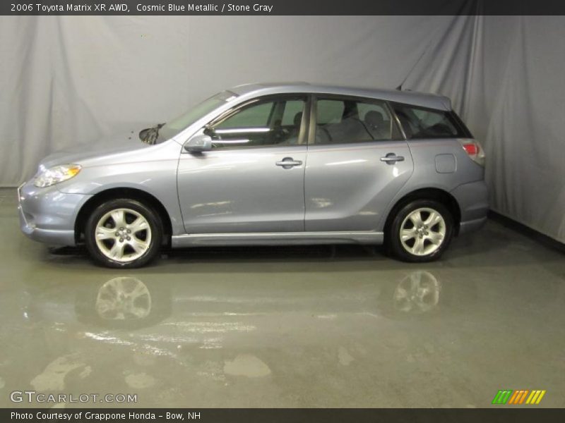 Cosmic Blue Metallic / Stone Gray 2006 Toyota Matrix XR AWD