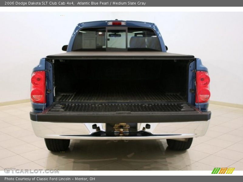 Atlantic Blue Pearl / Medium Slate Gray 2006 Dodge Dakota SLT Club Cab 4x4