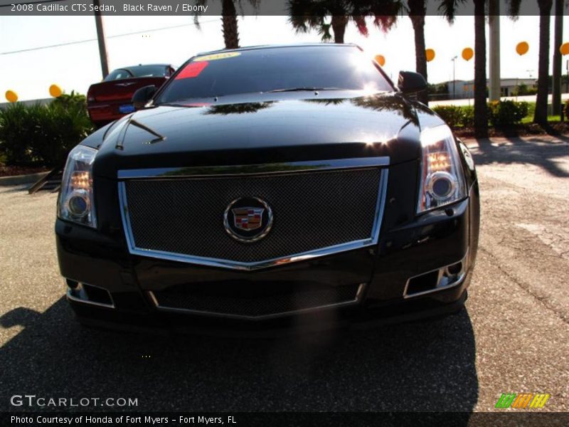 Black Raven / Ebony 2008 Cadillac CTS Sedan