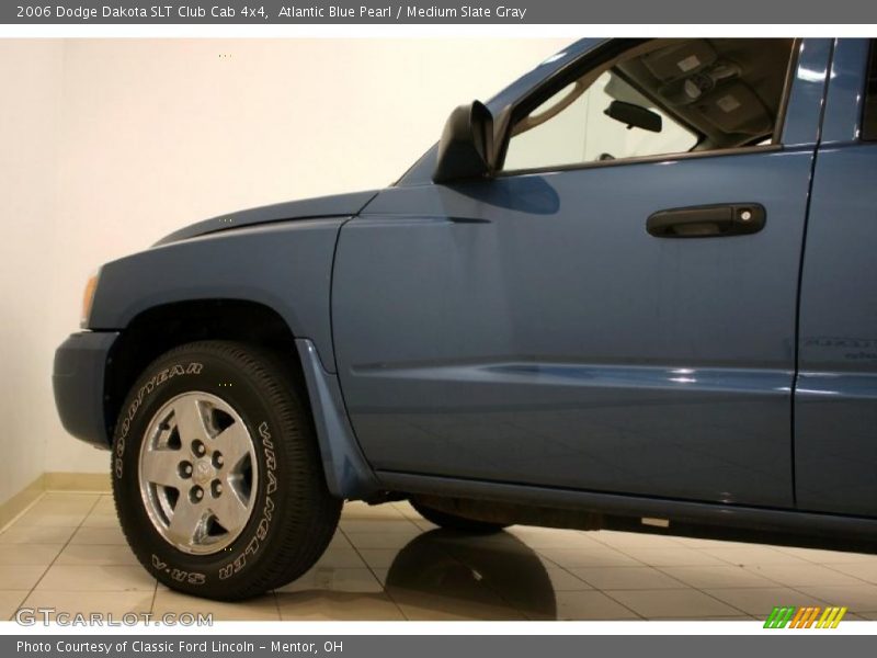 Atlantic Blue Pearl / Medium Slate Gray 2006 Dodge Dakota SLT Club Cab 4x4