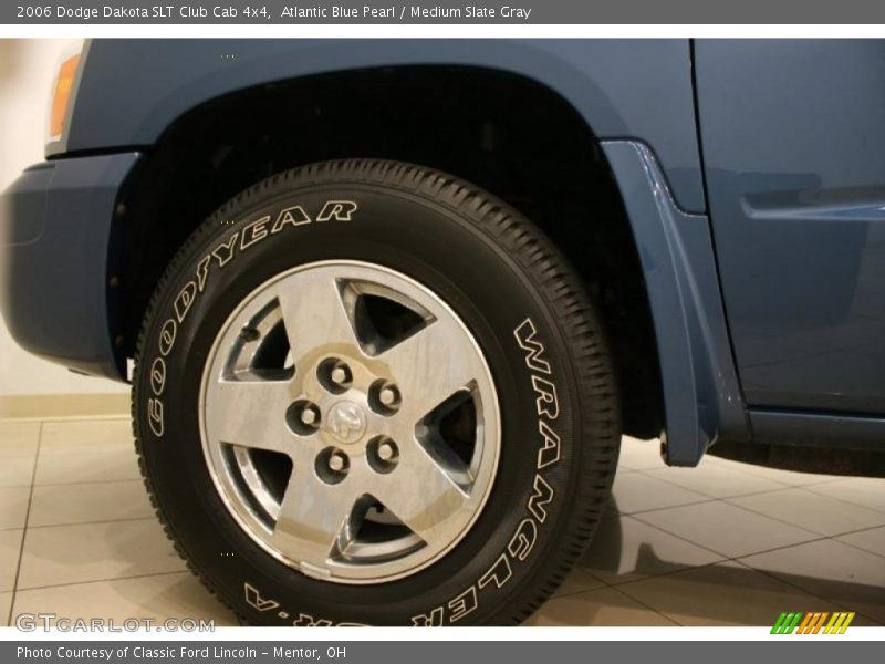 Atlantic Blue Pearl / Medium Slate Gray 2006 Dodge Dakota SLT Club Cab 4x4