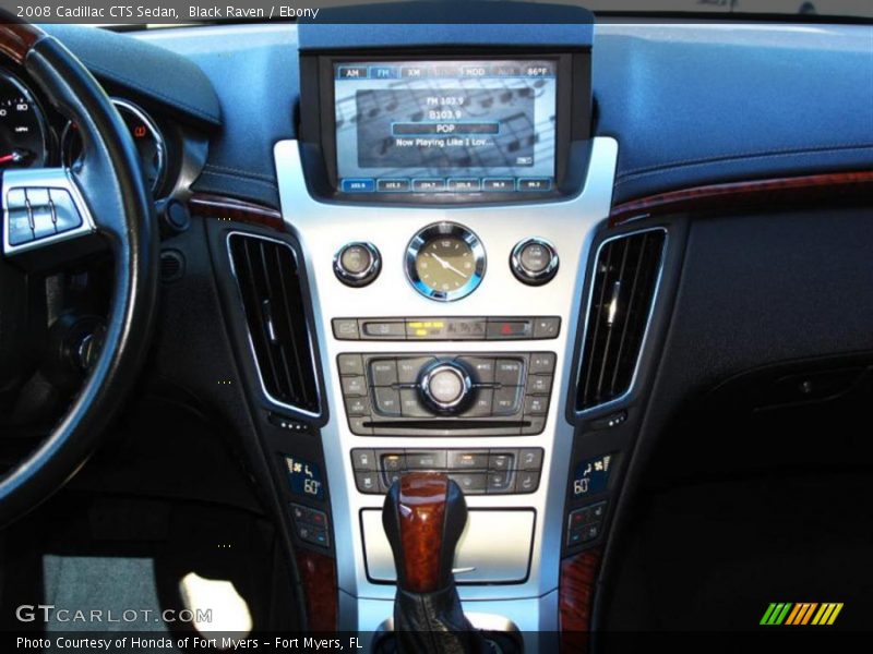 Black Raven / Ebony 2008 Cadillac CTS Sedan