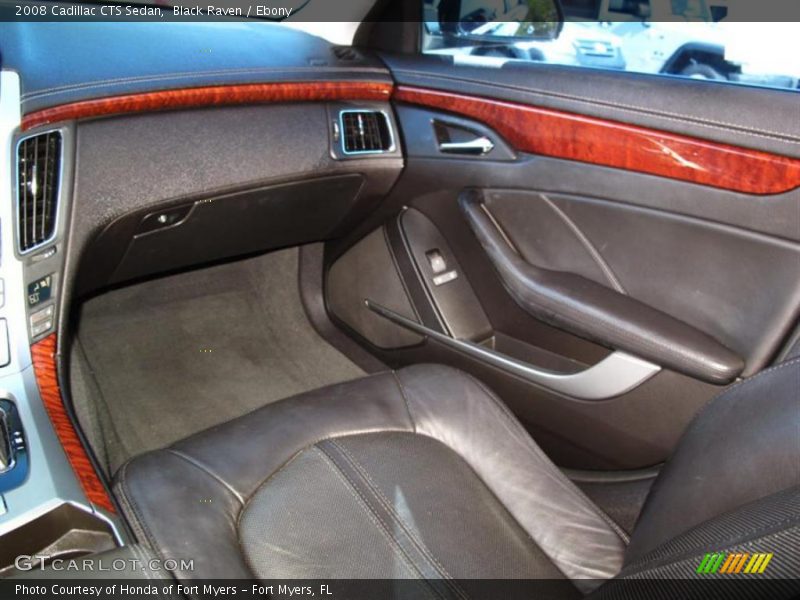 Black Raven / Ebony 2008 Cadillac CTS Sedan