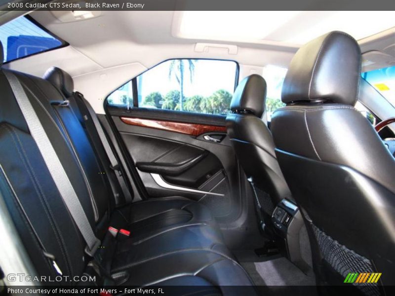 Black Raven / Ebony 2008 Cadillac CTS Sedan