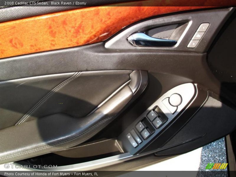 Black Raven / Ebony 2008 Cadillac CTS Sedan