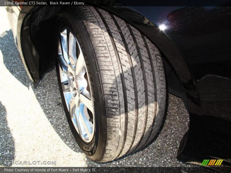 Black Raven / Ebony 2008 Cadillac CTS Sedan