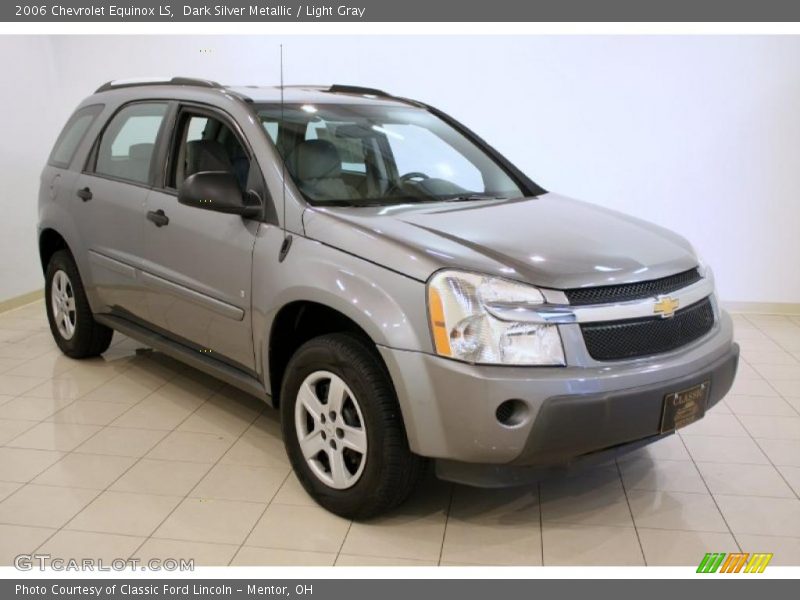 Dark Silver Metallic / Light Gray 2006 Chevrolet Equinox LS