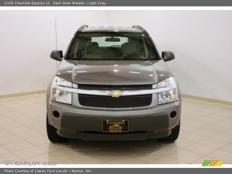 Dark Silver Metallic / Light Gray 2006 Chevrolet Equinox LS