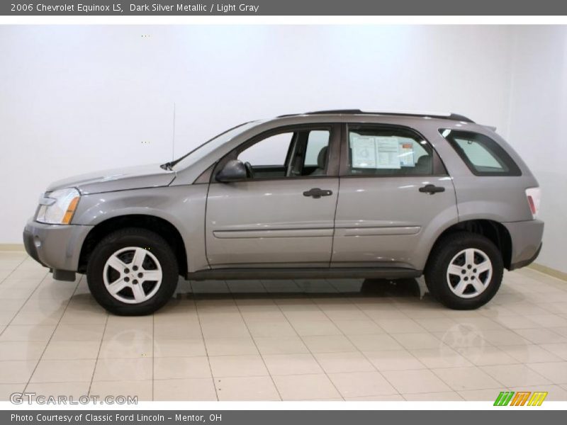 Dark Silver Metallic / Light Gray 2006 Chevrolet Equinox LS