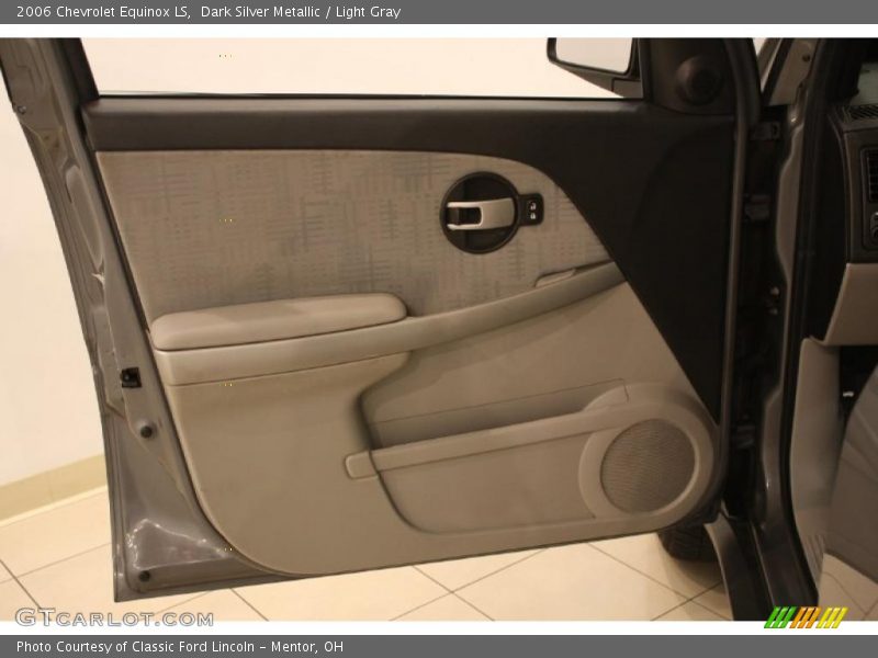 Dark Silver Metallic / Light Gray 2006 Chevrolet Equinox LS
