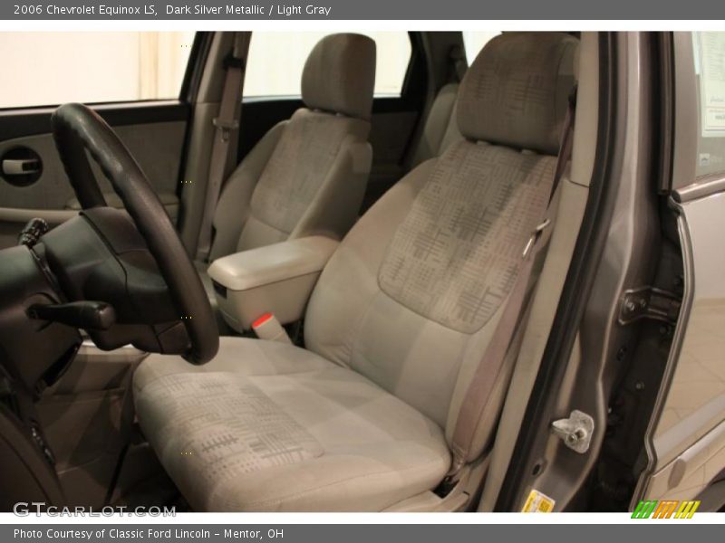 Dark Silver Metallic / Light Gray 2006 Chevrolet Equinox LS