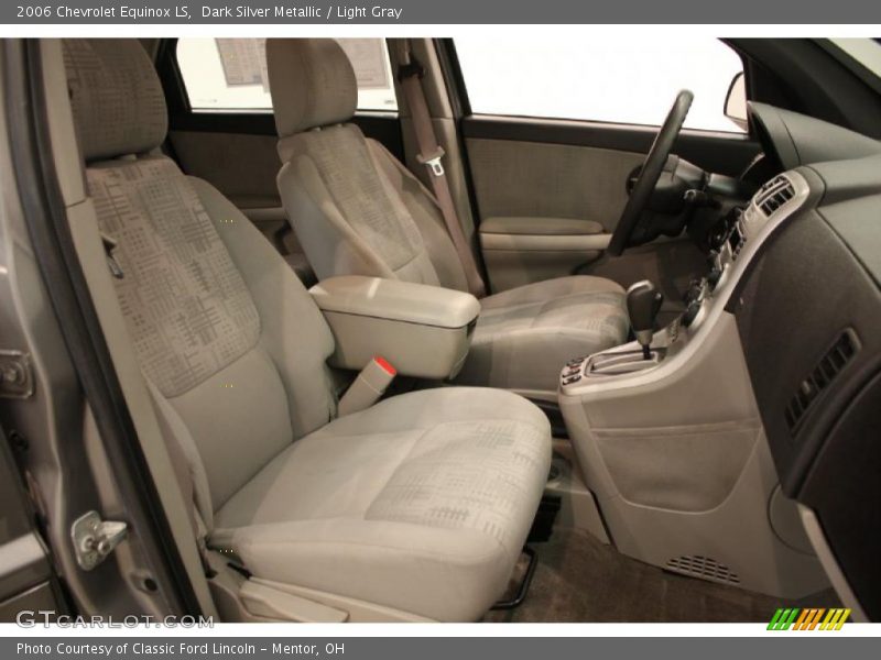 Dark Silver Metallic / Light Gray 2006 Chevrolet Equinox LS