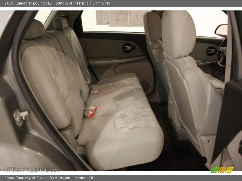 Dark Silver Metallic / Light Gray 2006 Chevrolet Equinox LS