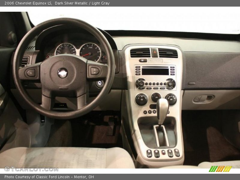 Dark Silver Metallic / Light Gray 2006 Chevrolet Equinox LS