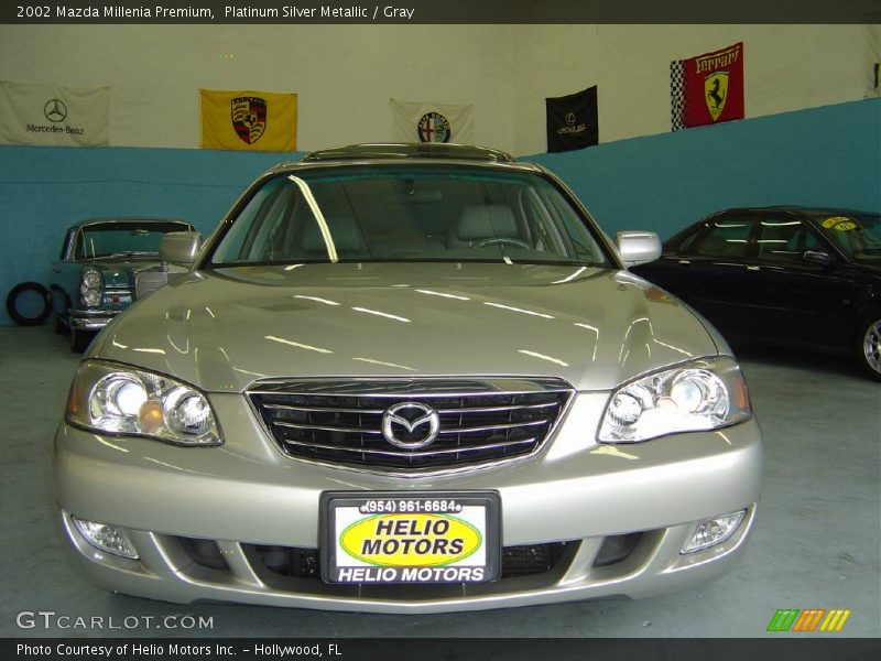 Platinum Silver Metallic / Gray 2002 Mazda Millenia Premium