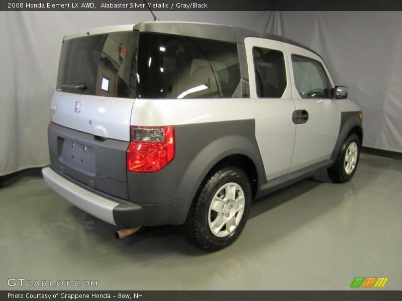 Alabaster Silver Metallic / Gray/Black 2008 Honda Element LX AWD