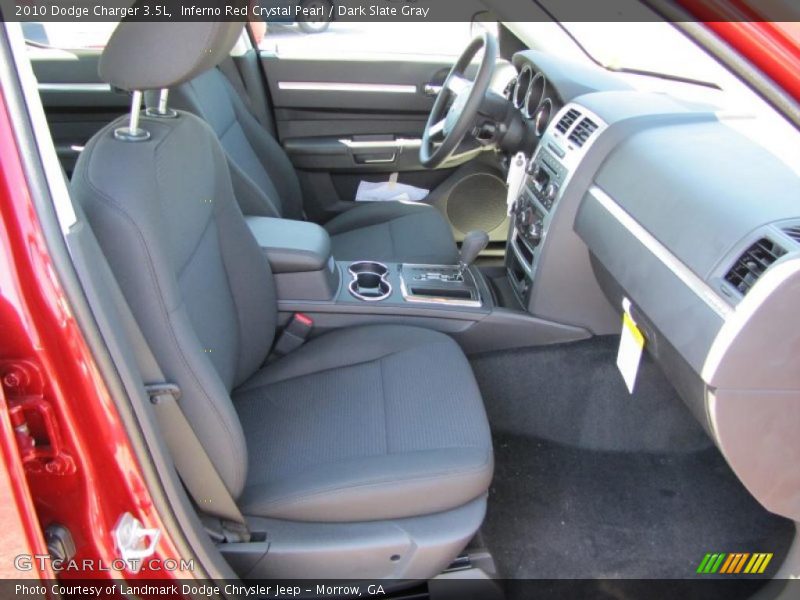 Inferno Red Crystal Pearl / Dark Slate Gray 2010 Dodge Charger 3.5L