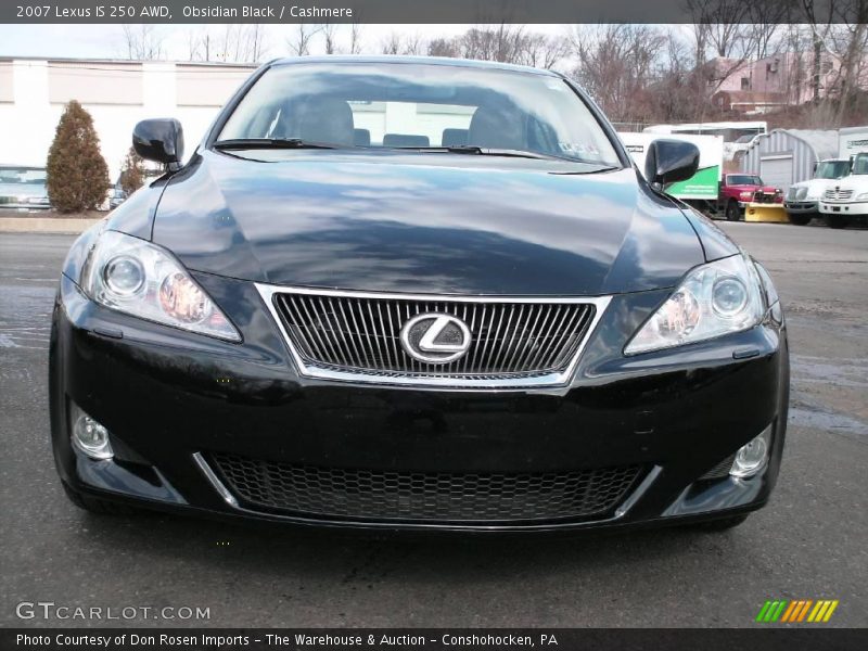 Obsidian Black / Cashmere 2007 Lexus IS 250 AWD