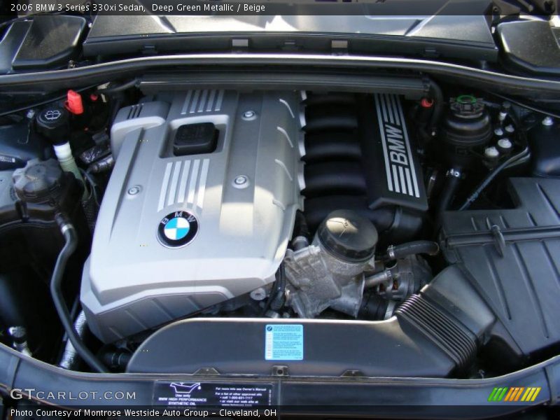 Deep Green Metallic / Beige 2006 BMW 3 Series 330xi Sedan