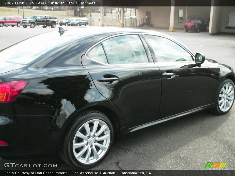 Obsidian Black / Cashmere 2007 Lexus IS 250 AWD