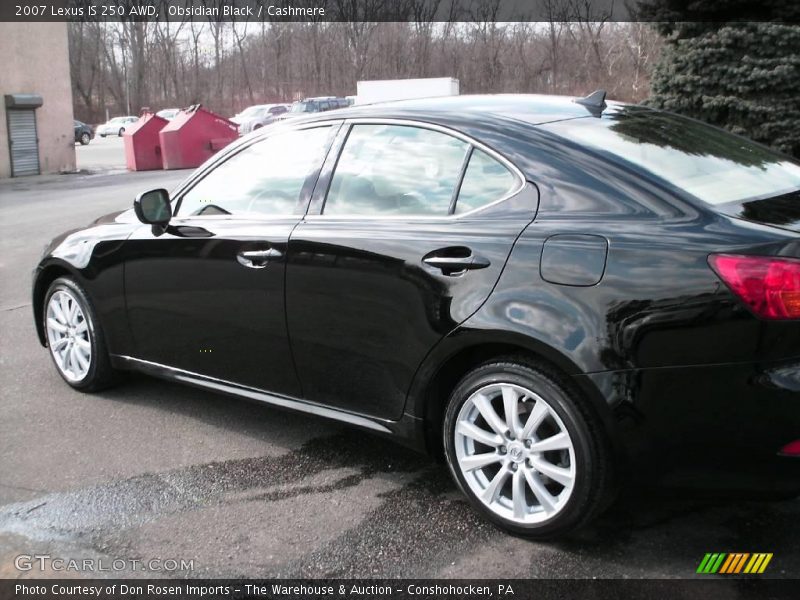 Obsidian Black / Cashmere 2007 Lexus IS 250 AWD