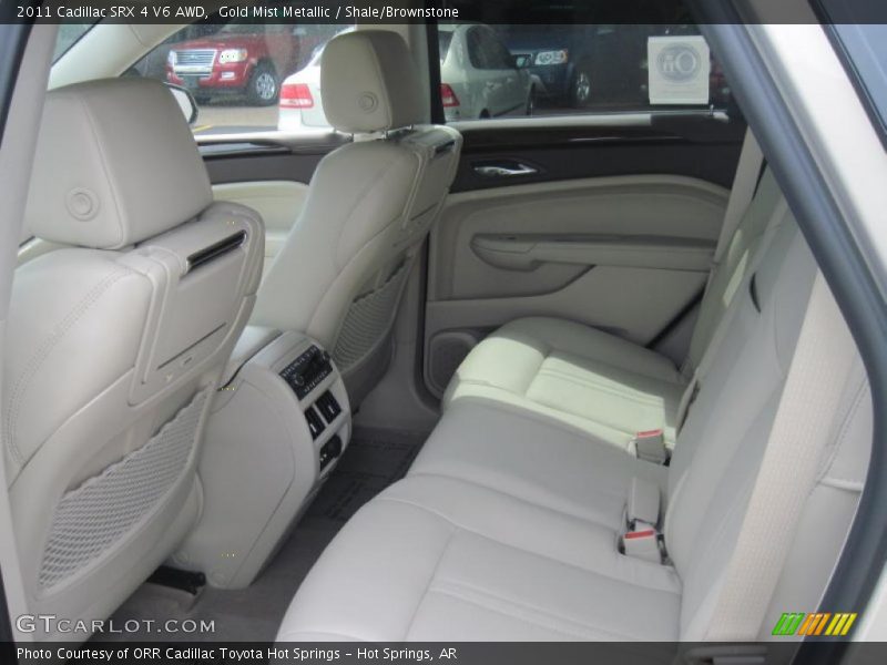 Gold Mist Metallic / Shale/Brownstone 2011 Cadillac SRX 4 V6 AWD