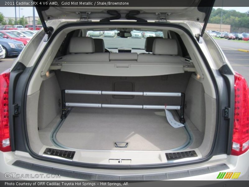 Gold Mist Metallic / Shale/Brownstone 2011 Cadillac SRX 4 V6 AWD