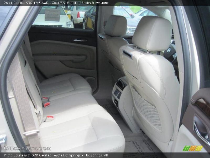 Gold Mist Metallic / Shale/Brownstone 2011 Cadillac SRX 4 V6 AWD