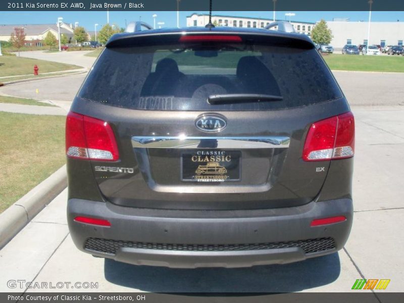 Java Brown / Black 2011 Kia Sorento EX AWD