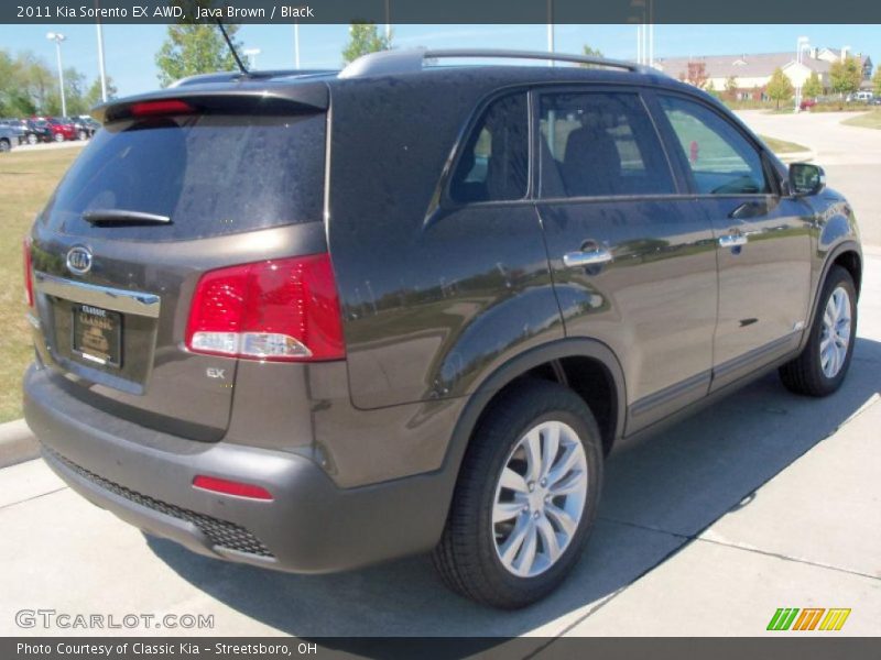 Java Brown / Black 2011 Kia Sorento EX AWD