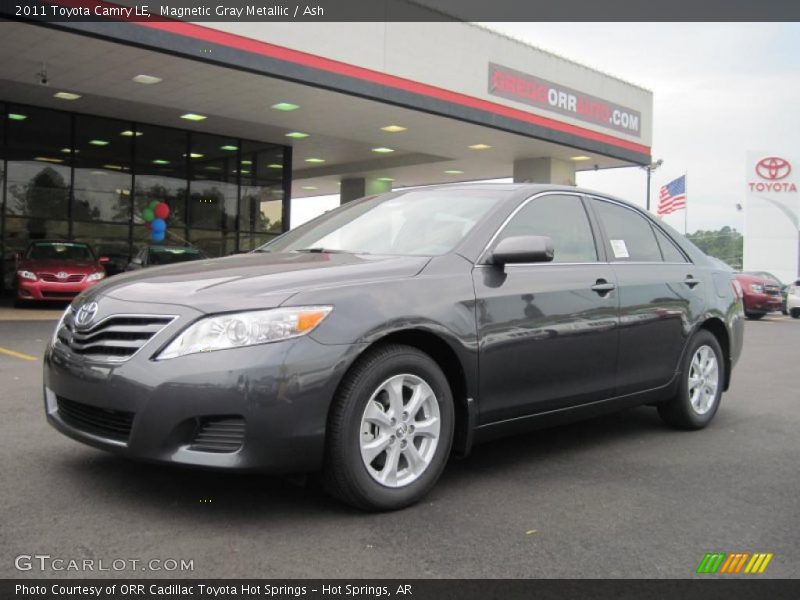 Magnetic Gray Metallic / Ash 2011 Toyota Camry LE