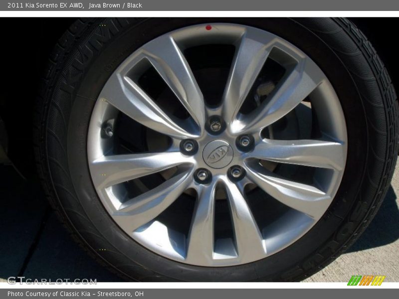 Java Brown / Black 2011 Kia Sorento EX AWD