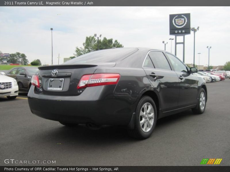 Magnetic Gray Metallic / Ash 2011 Toyota Camry LE