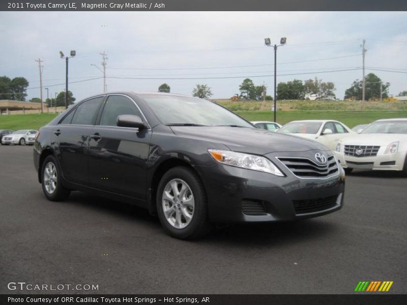 Magnetic Gray Metallic / Ash 2011 Toyota Camry LE