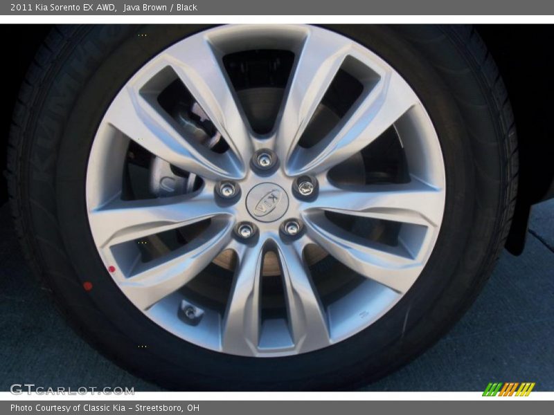 Java Brown / Black 2011 Kia Sorento EX AWD