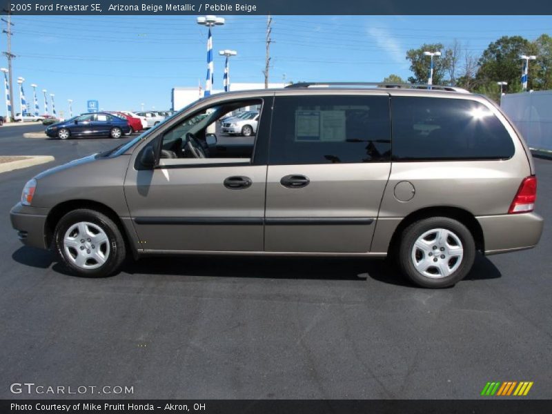 Arizona Beige Metallic / Pebble Beige 2005 Ford Freestar SE