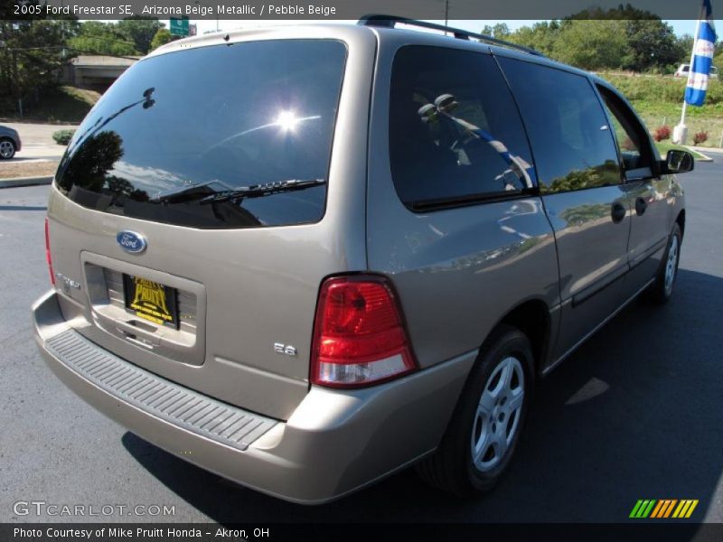 Arizona Beige Metallic / Pebble Beige 2005 Ford Freestar SE