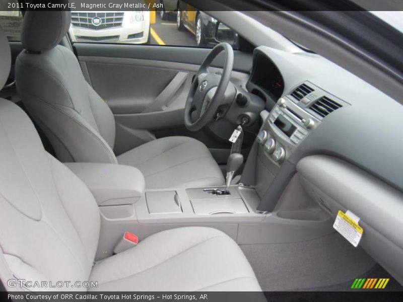 Magnetic Gray Metallic / Ash 2011 Toyota Camry LE