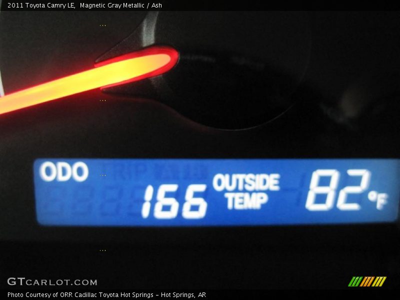 Magnetic Gray Metallic / Ash 2011 Toyota Camry LE