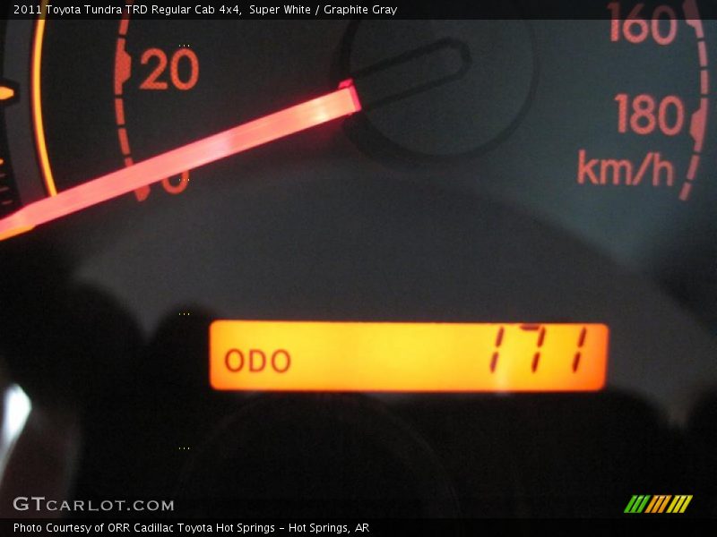 Super White / Graphite Gray 2011 Toyota Tundra TRD Regular Cab 4x4