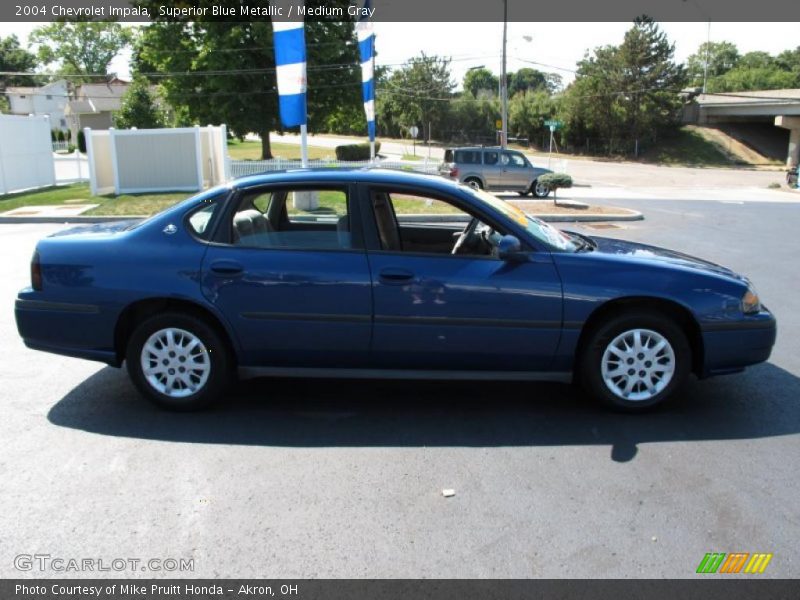 Superior Blue Metallic / Medium Gray 2004 Chevrolet Impala