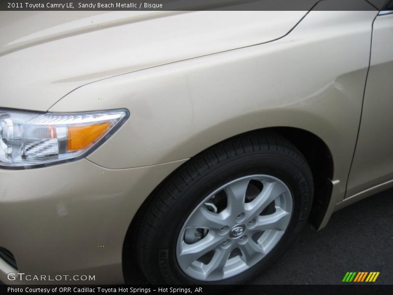 Sandy Beach Metallic / Bisque 2011 Toyota Camry LE