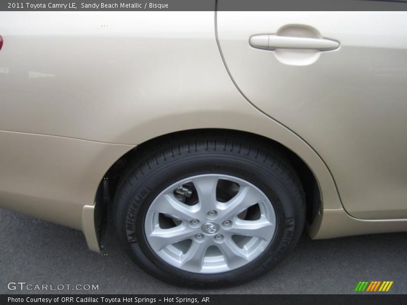 Sandy Beach Metallic / Bisque 2011 Toyota Camry LE