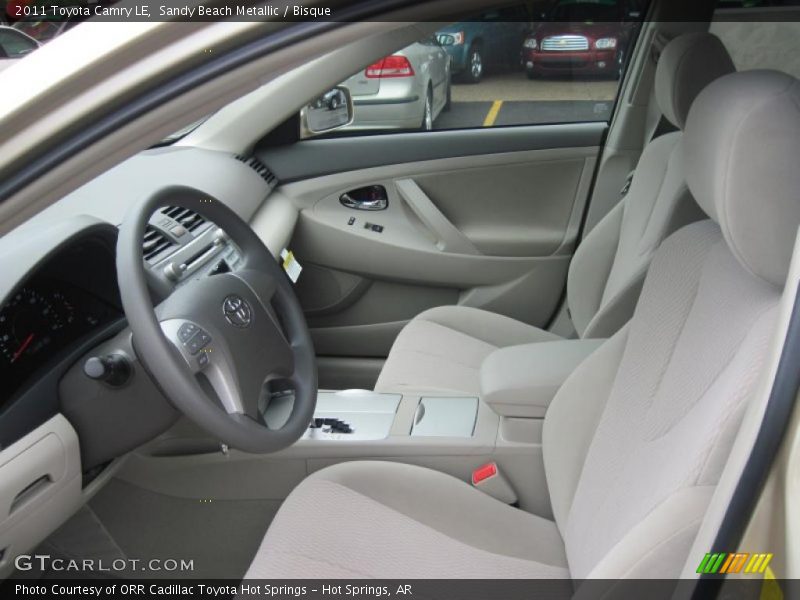 Sandy Beach Metallic / Bisque 2011 Toyota Camry LE