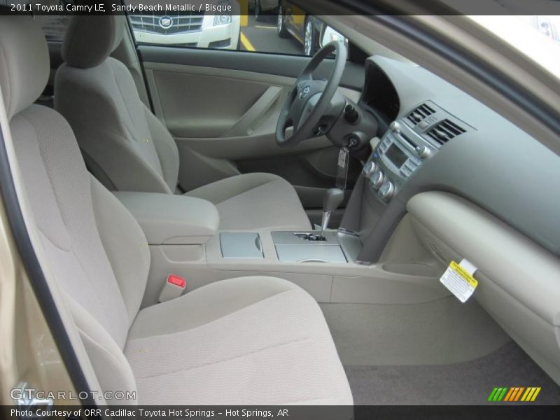 Sandy Beach Metallic / Bisque 2011 Toyota Camry LE
