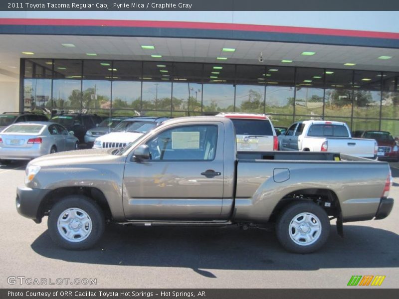 Pyrite Mica / Graphite Gray 2011 Toyota Tacoma Regular Cab