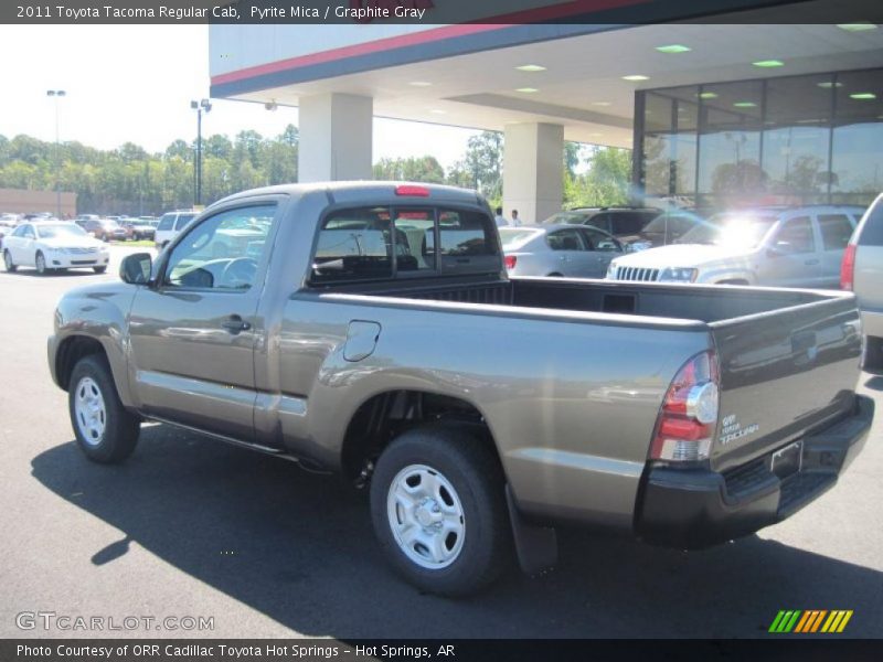 Pyrite Mica / Graphite Gray 2011 Toyota Tacoma Regular Cab